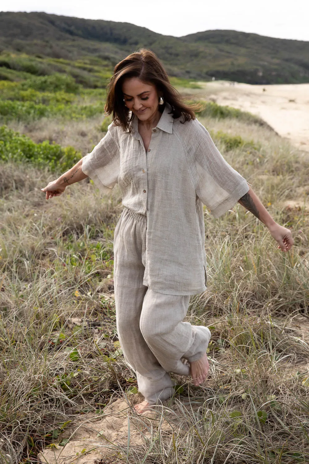 Arana Linen Shirt - Natural