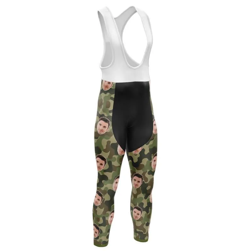 Camo Custom Face Bib Pants