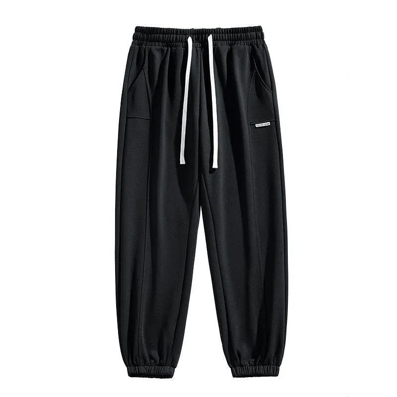 Casual Sports Knitted Tapered Pants