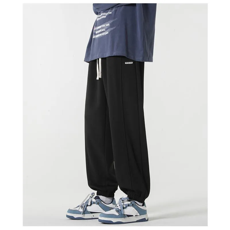 Casual Sports Knitted Tapered Pants