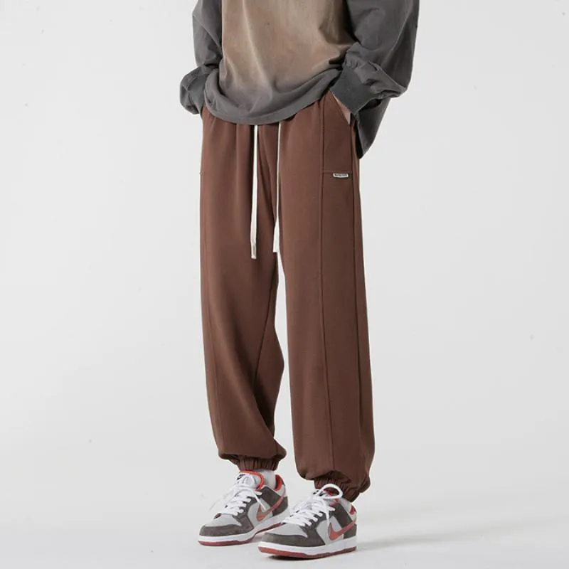 Casual Sports Knitted Tapered Pants