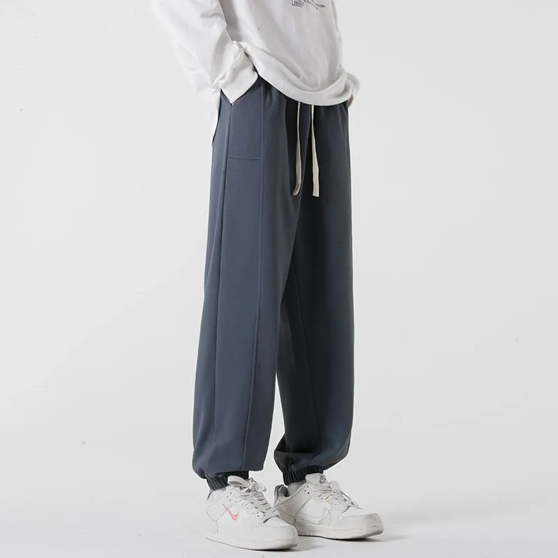 Casual Sports Knitted Tapered Pants