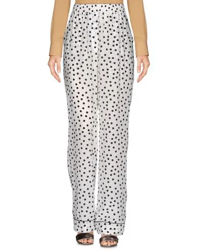 Dolce & Gabbana Women Casual trouser White 14 UK