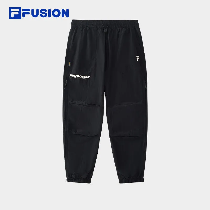 FILA FUSION INLINE URBAN TECH Men Woven Pants (Black)