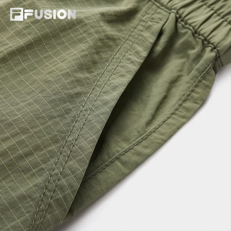 FILA FUSION INLINE URBAN TECH Men Woven Pants (Green)