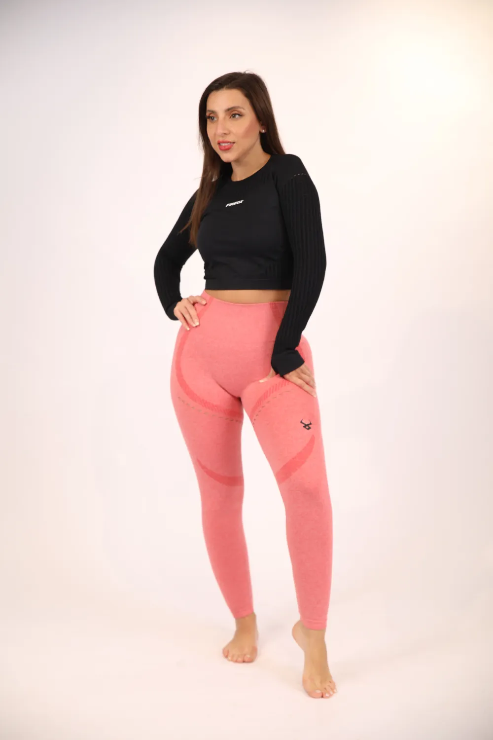 Fireox Yoga Pants, Pink