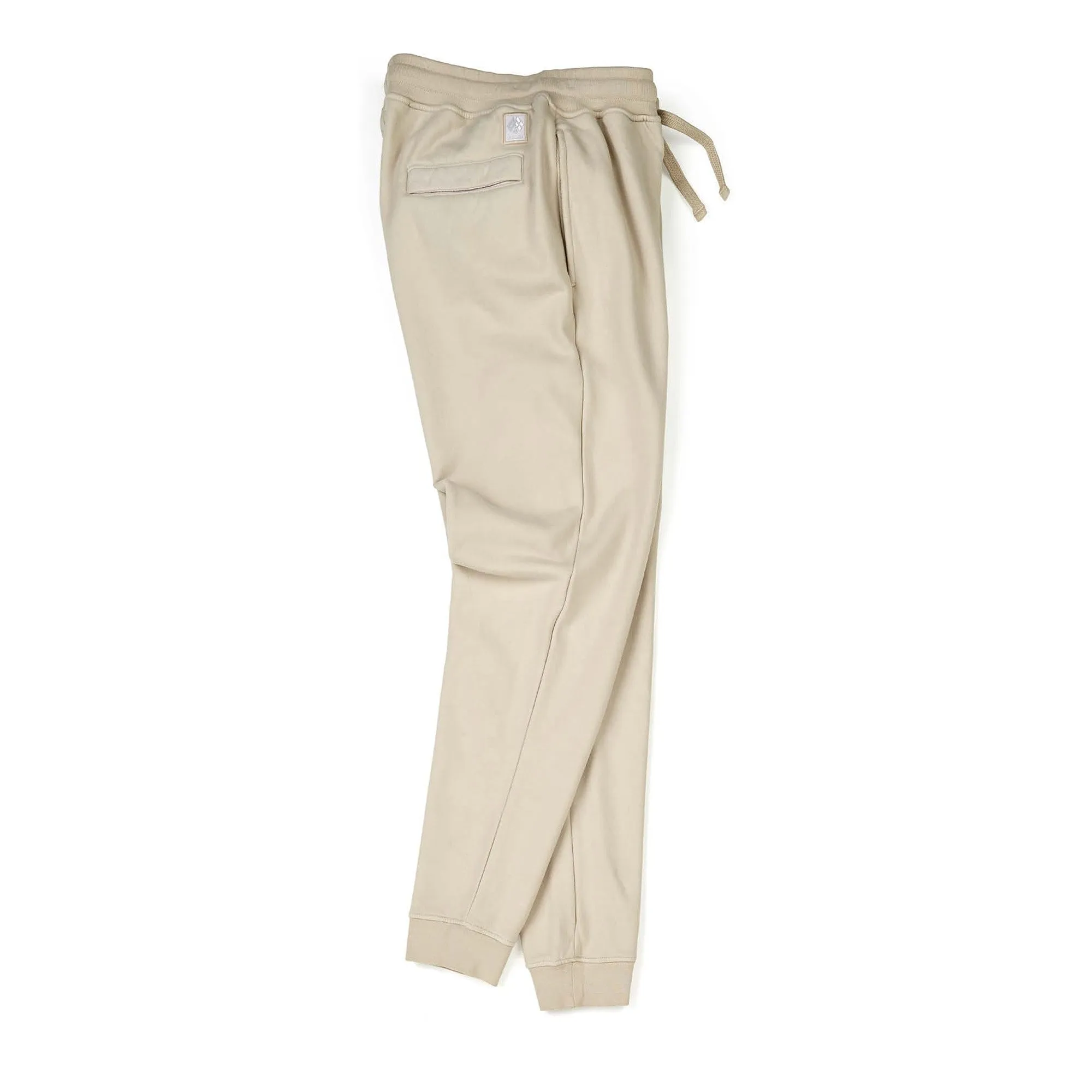 FRADI Cotton Fleece Jogger Pant BEIGE