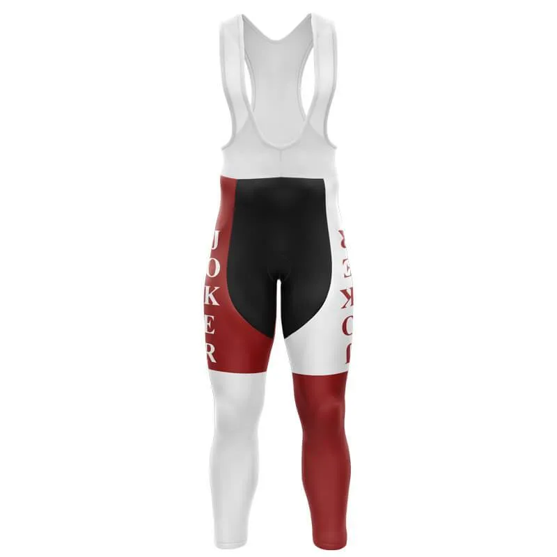 JOKER RED WHITE Bib Pants