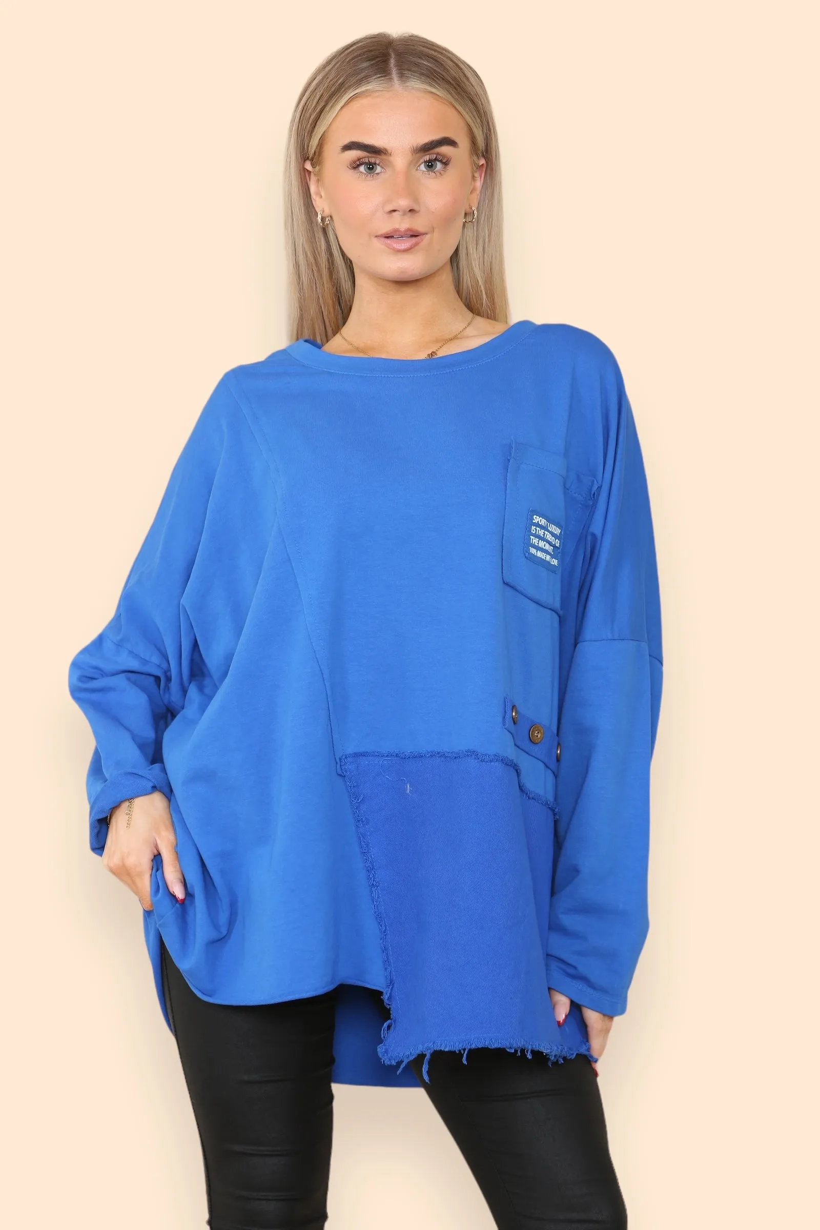 Long sleeve Button Top