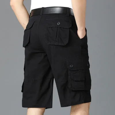 LOOSE AND STRAIGHT LEG CASUAL SPORTS COTTON WORKWEAR CARGO PANTS