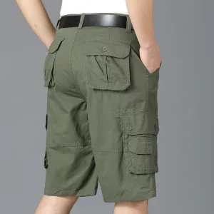 LOOSE AND STRAIGHT LEG CASUAL SPORTS COTTON WORKWEAR CARGO PANTS