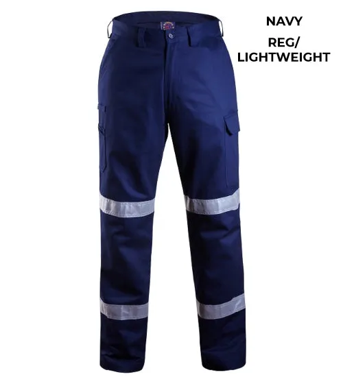 MENS - CARGO TROUSER WITH TAPE - REGULAR OR LIGHTWEIGHT