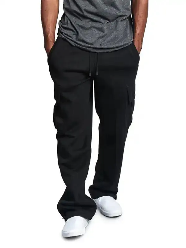 Men’s retro casual leggings trousers, men’s overalls