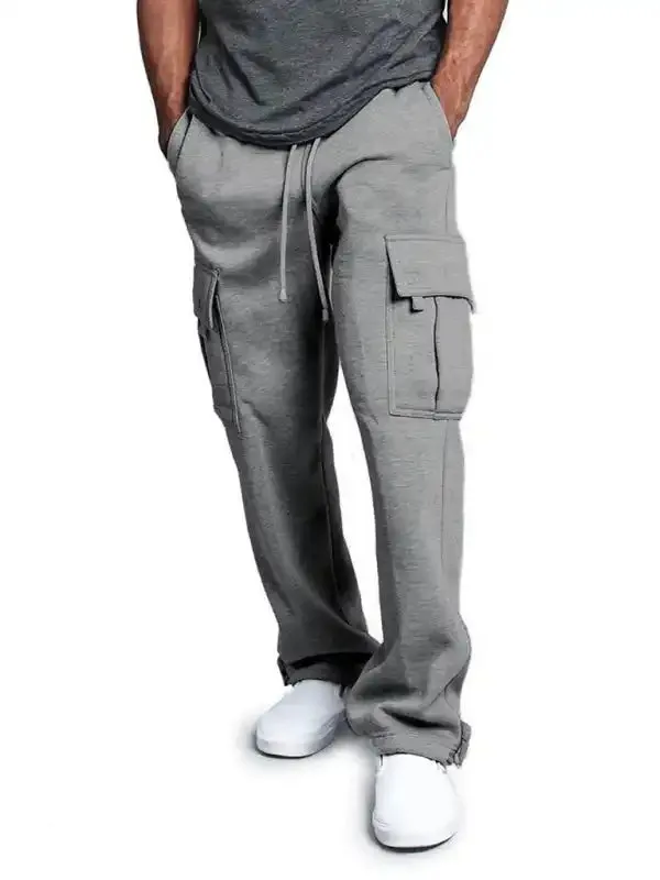 Men’s retro casual leggings trousers, men’s overalls