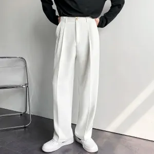 Men's Wide Leg Suit Pants