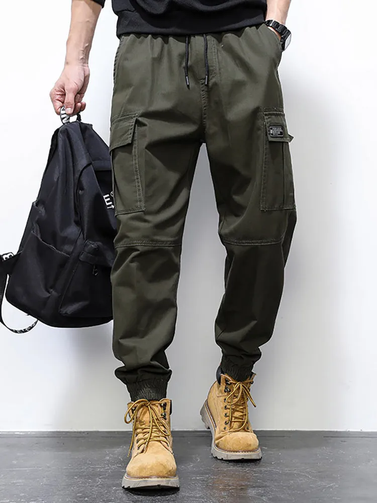 Men'S Work Street Casual Punk Workwear Trousers