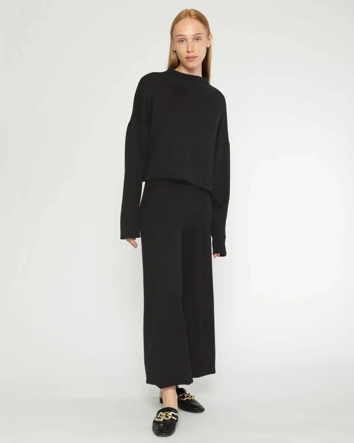 Ripley Rader Sweater Knit Wide Leg Pant