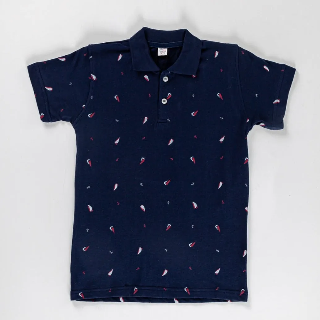 Sailing Polo Boys Casual Set