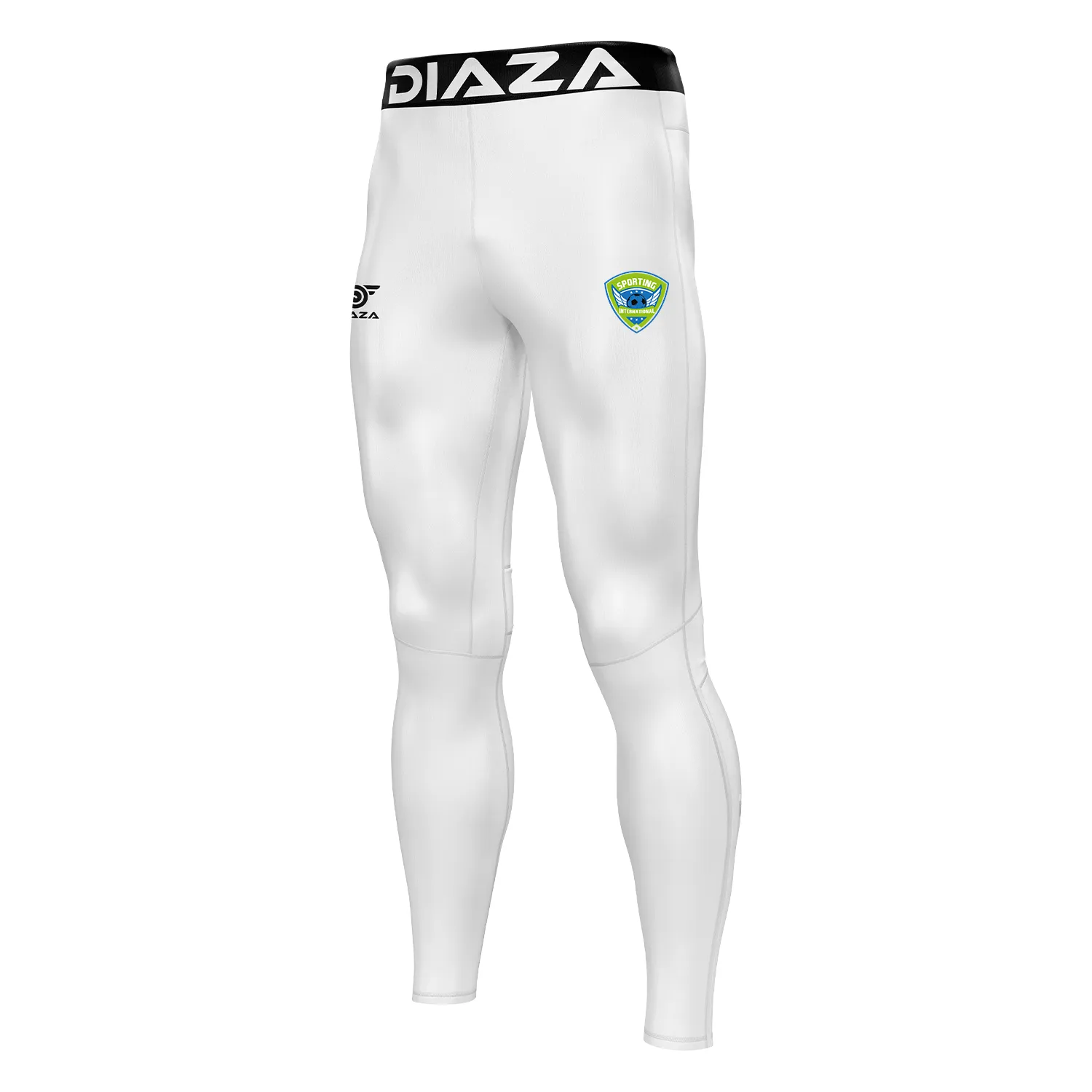 Sporting International Compression Pants Men White