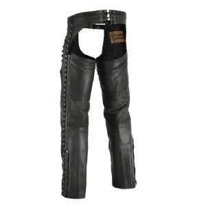 Stylish Lightweight Hips Motorcycle Chaps