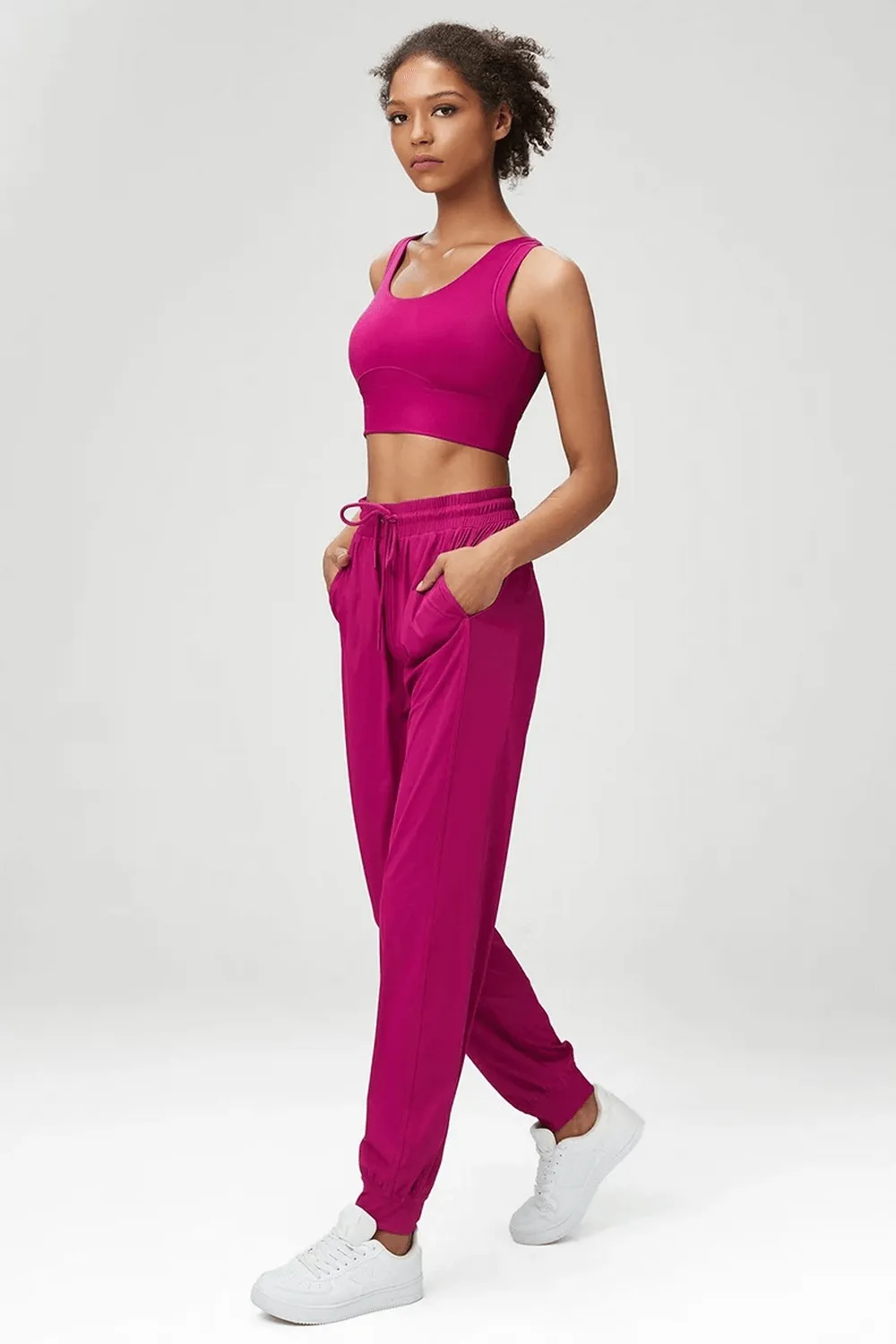 Women's Breathable Drawstring Loose Pants - SF2098