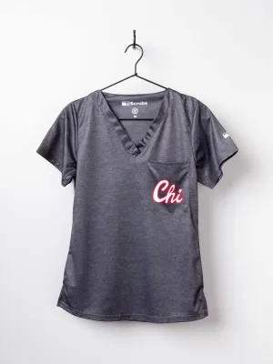 Women's "Chitown" Scrub Top