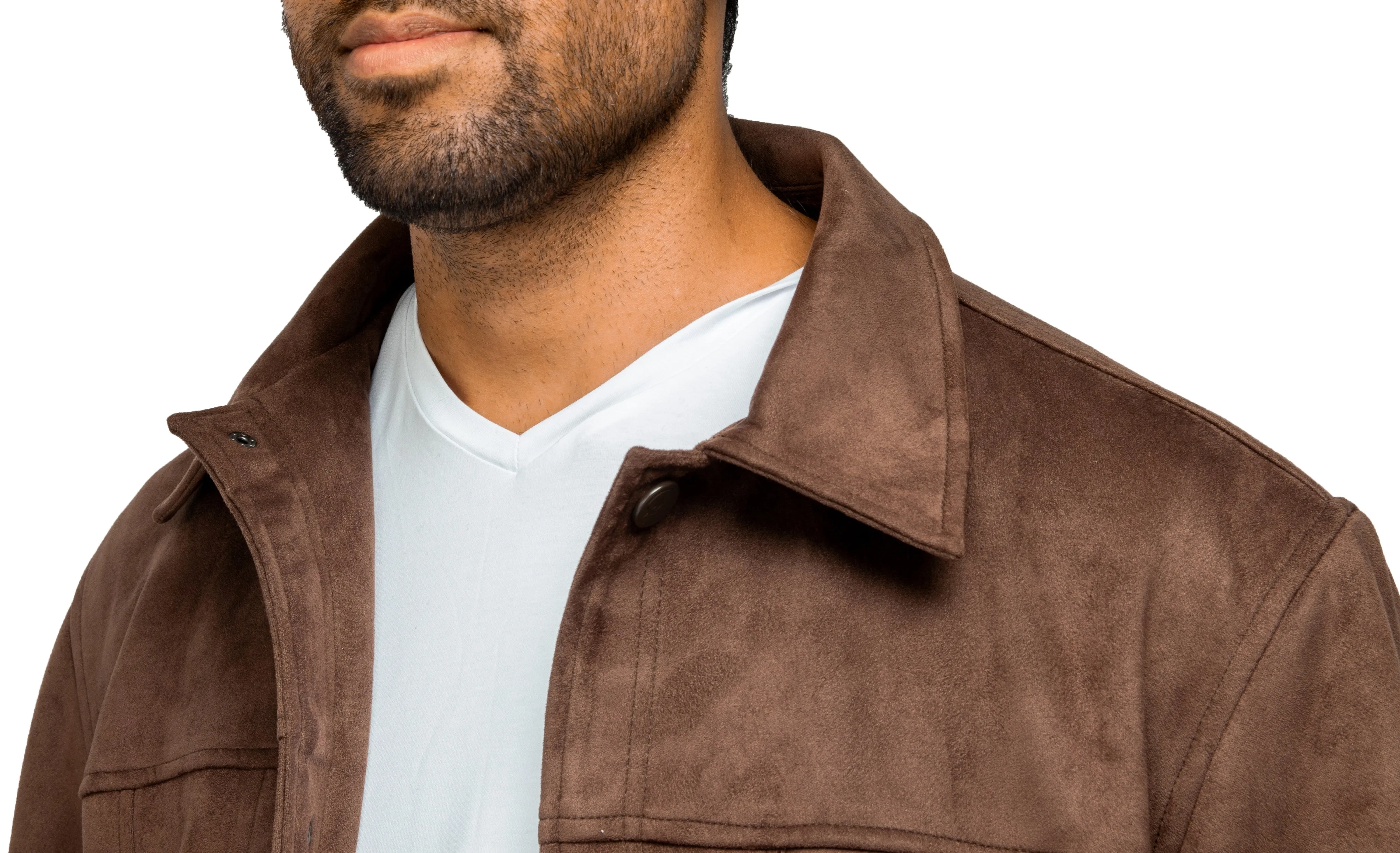 X RAY Men's Faux Suede Jacket